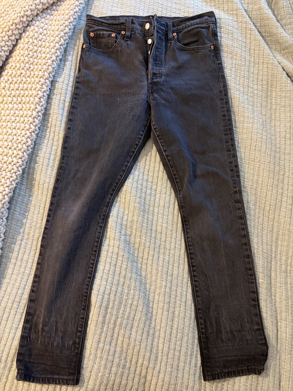 Levi's Women's Skinny Jeans in Washed Black